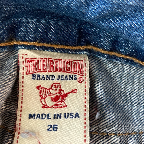 True Religion Women’s Mandy Mini Skirt Hand Beaded - Picture 4 of 14